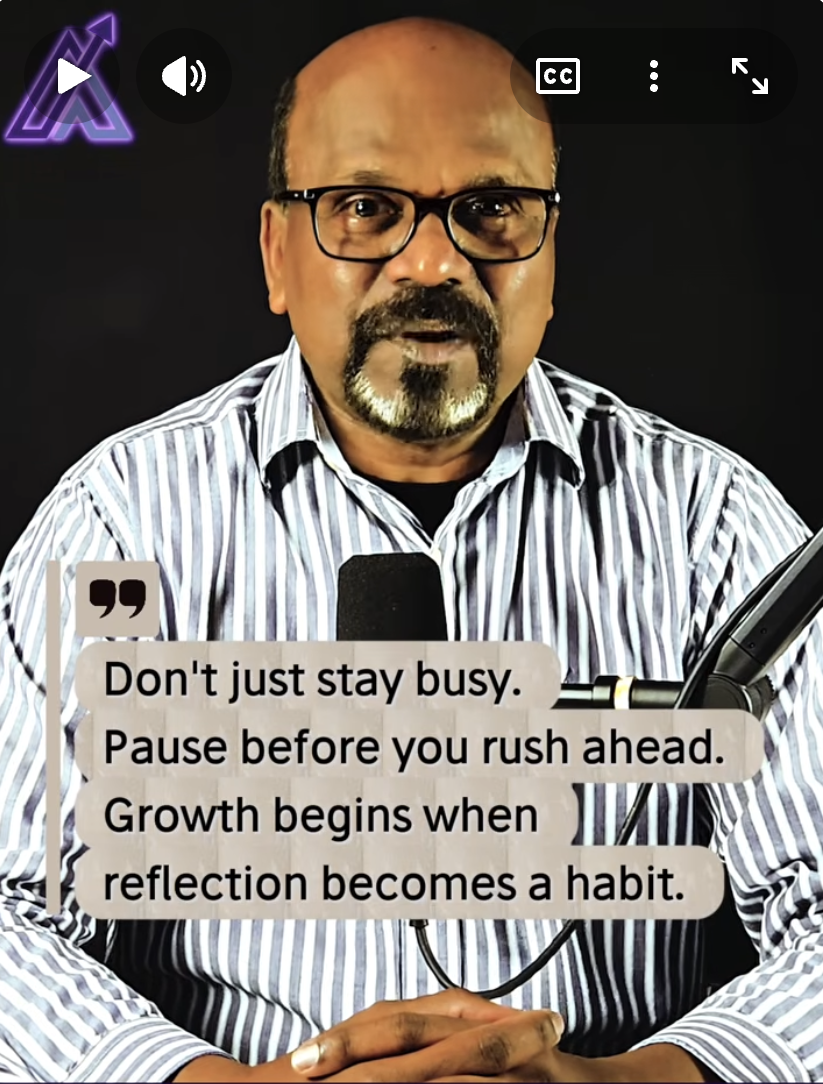 Are You Too Busy to Grow?